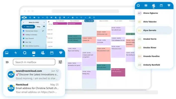 Nextcloud Groupware